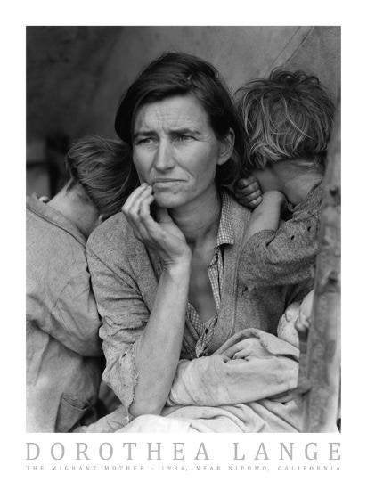 Dorothea Lange - The Migrant Mother | poster, Ophalen of Verzenden