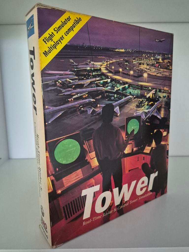 Tower Real-time radar & control tower simulation pc big box., Ophalen of Verzenden