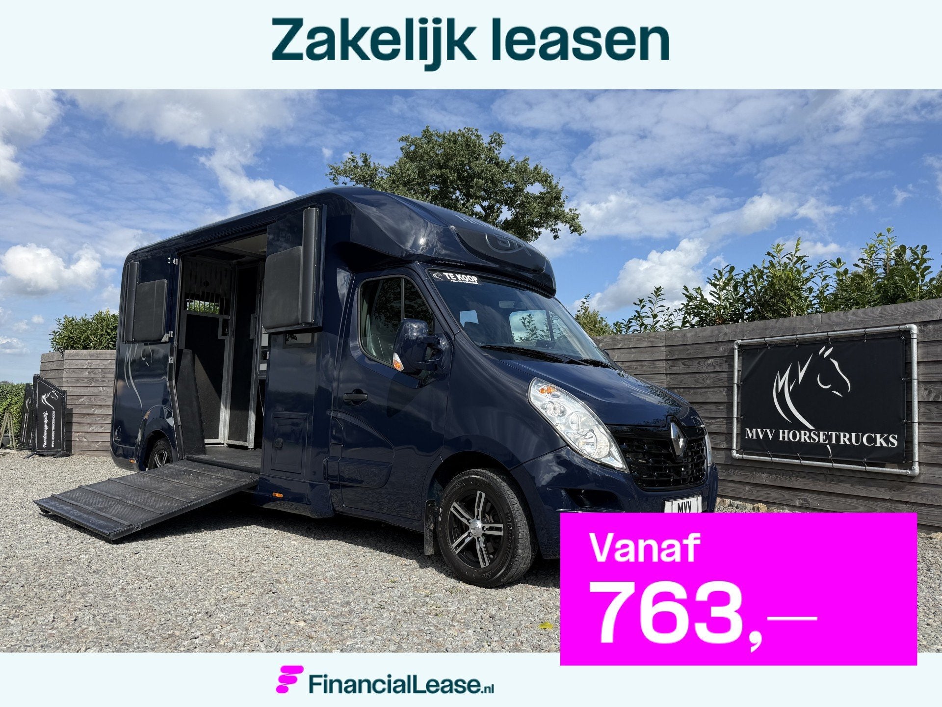 Renault Master | HORSETRUCK | STX | STALLION 5XL | 2018 | HE, Gebruikt, Overige typen