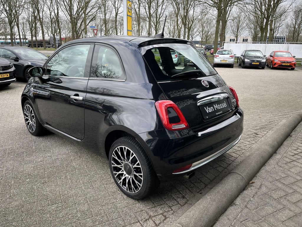 Fiat 500 1.0 Hybrid Club | Navigatie | Panoramadak | Carplay, 12 maanden, Stof, Gebruikt, Euro 6