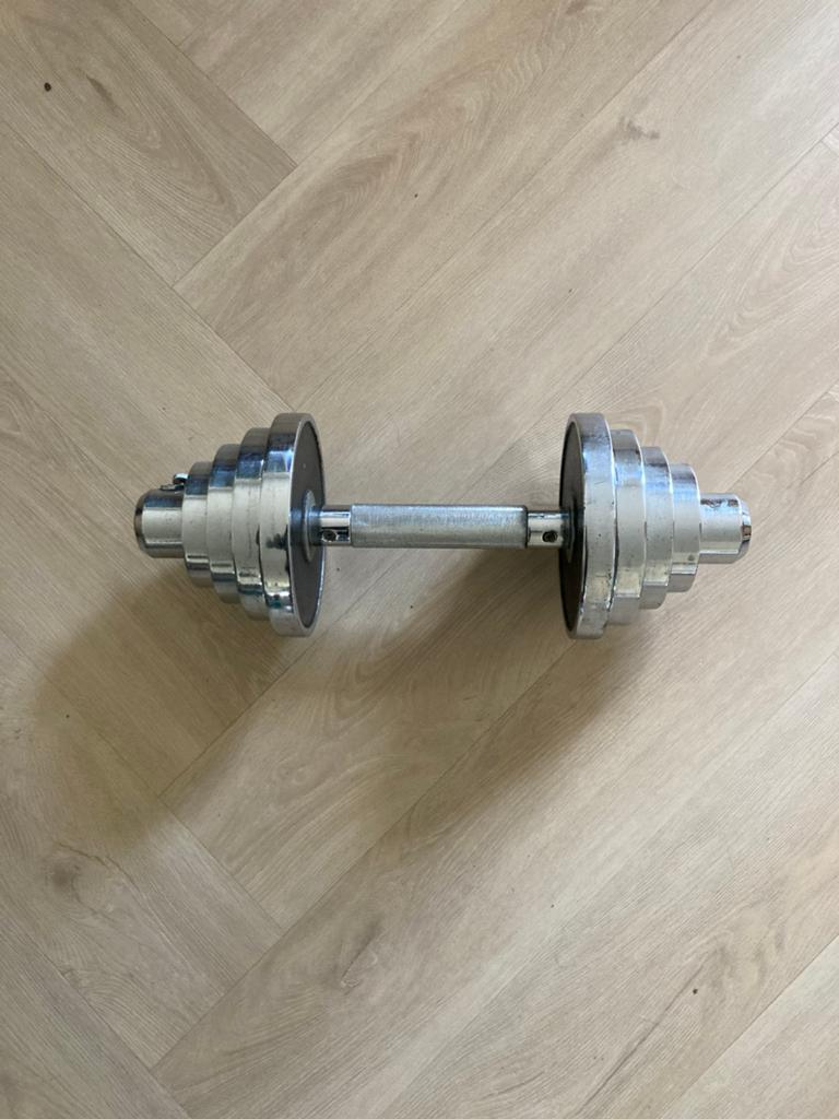 Gewicht, halter, dumbbell, Sport en Fitness, Ophalen, Gebruikt, Dumbbell