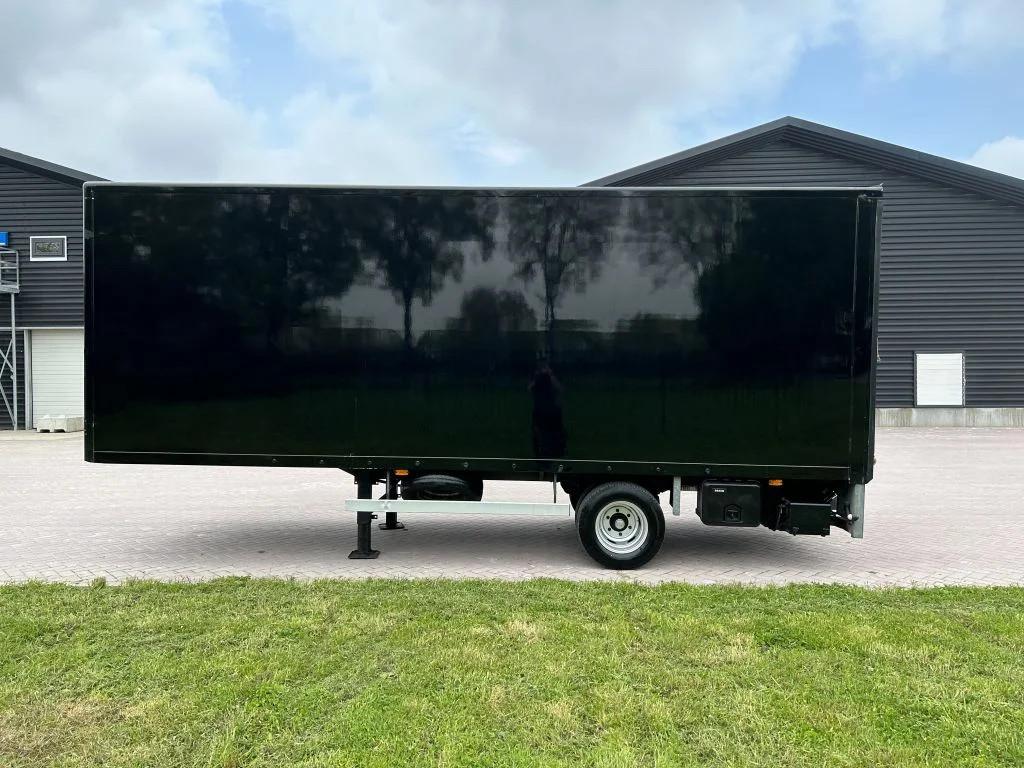 VELDHUIZEN Be oplegger 7.5 ton met laadklep 750 kg, Auto's, Overige brandstoffen, Zwart, Origineel Nederlands, Bedrijf