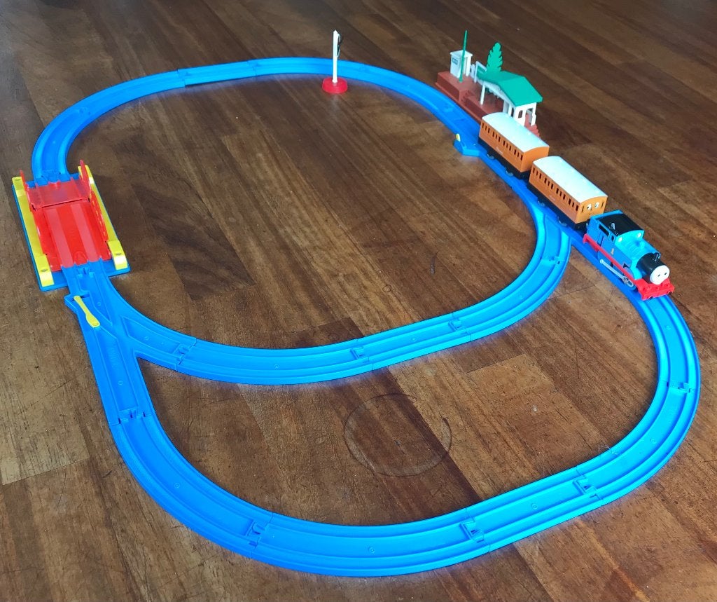Batterij trein van Tomy ( Thomas de trein), Verzamelen, Ophalen of Verzenden, Gebruikt