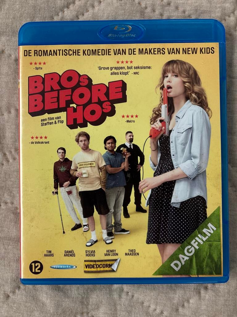 Bros Before Hos - Blu-ray (Romantische Komedie), Ophalen of Verzenden, Zo goed als nieuw, Humor en Cabaret