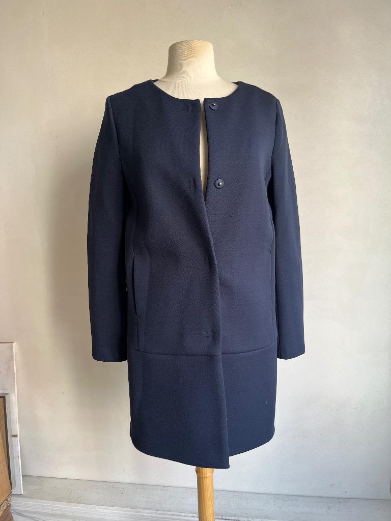max mara jasje maat s blauw tussen jas, Max Mara, Zo goed als nieuw, Maat 36 (S), Verzenden