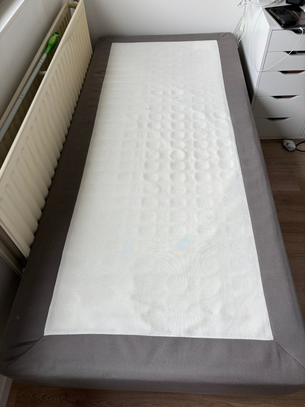 Ikea Espevär boxspring 90x200 donkergrijs, Huis en Inrichting, Slaapkamer | Boxsprings, Ophalen, 90 cm, Eenpersoons, 200 cm