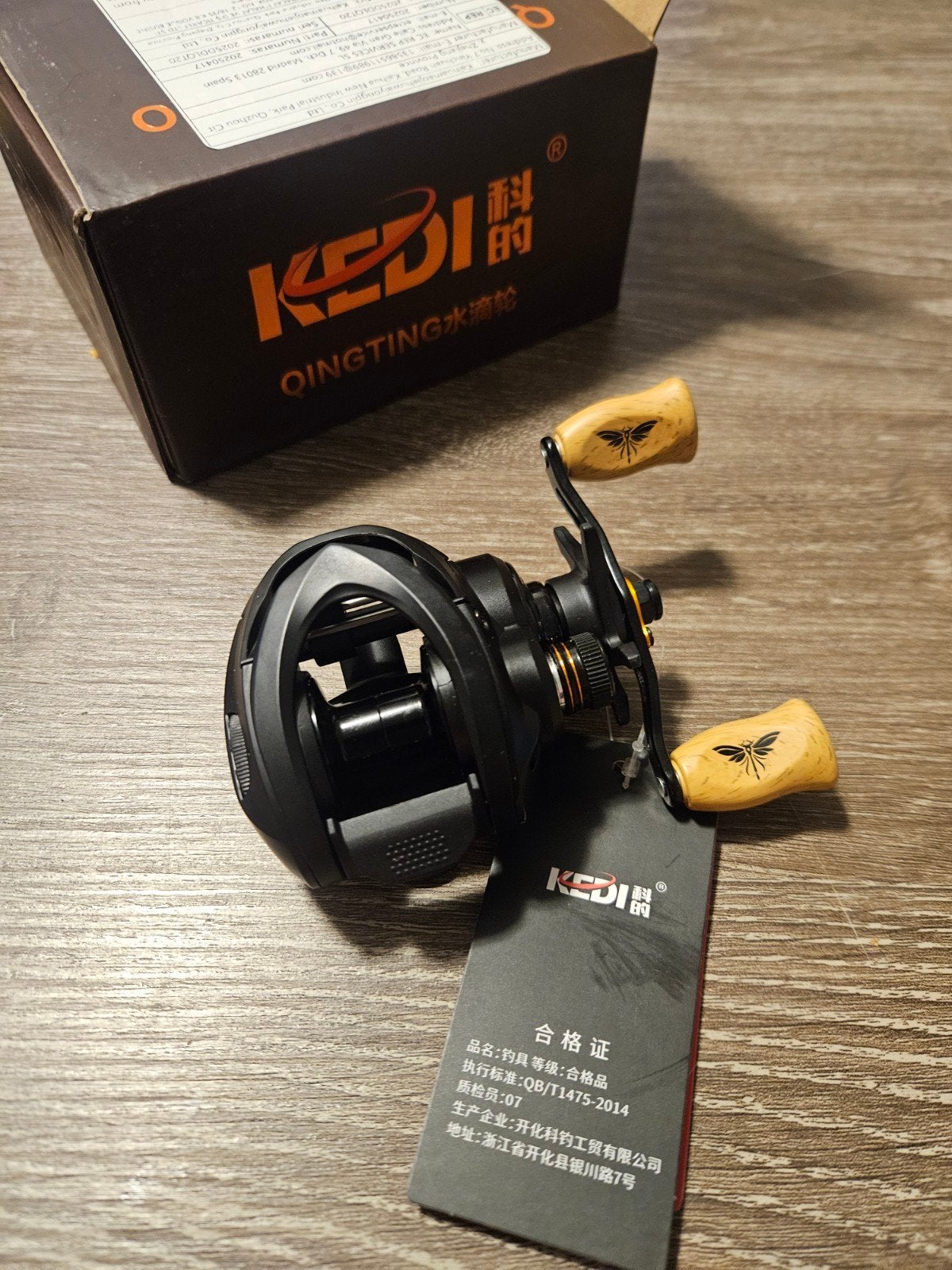 Kedi Qingting Baitcasting Molen - Nieuw in Doos, Ophalen of Verzenden, Nieuw, Molen
