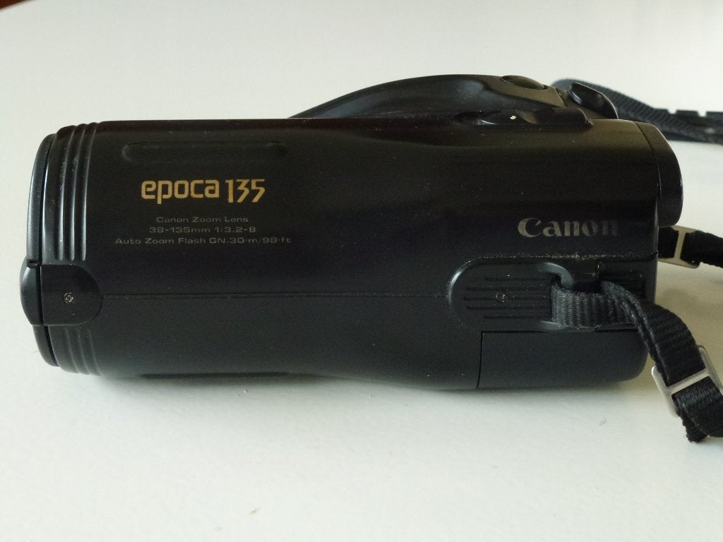 Canon Epoca 135, Audio, Tv en Foto, Fotocamera's Analoog, Ophalen of Verzenden, Gebruikt, Spiegelreflex, Canon
