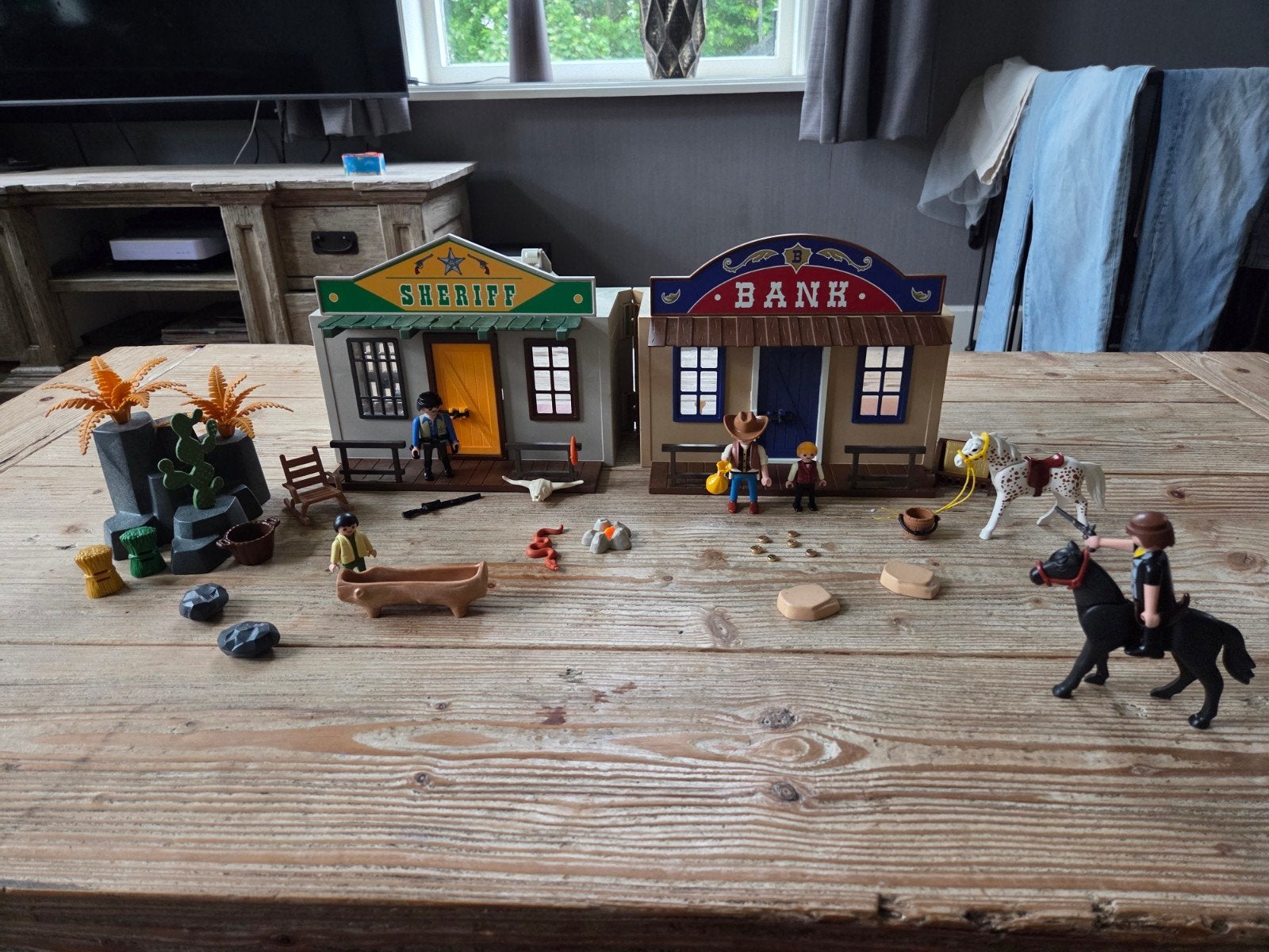 PLAYMOBIL 4398 - Meeneem Western, Kinderen en Baby's, Speelgoed | Playmobil, Ophalen of Verzenden, Zo goed als nieuw, Complete set