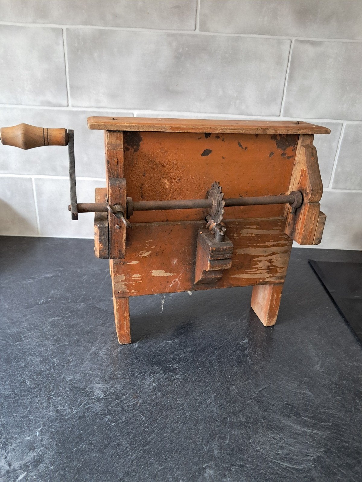 Antieke bonenmolen circa 1920, Antiek en Kunst, Ophalen