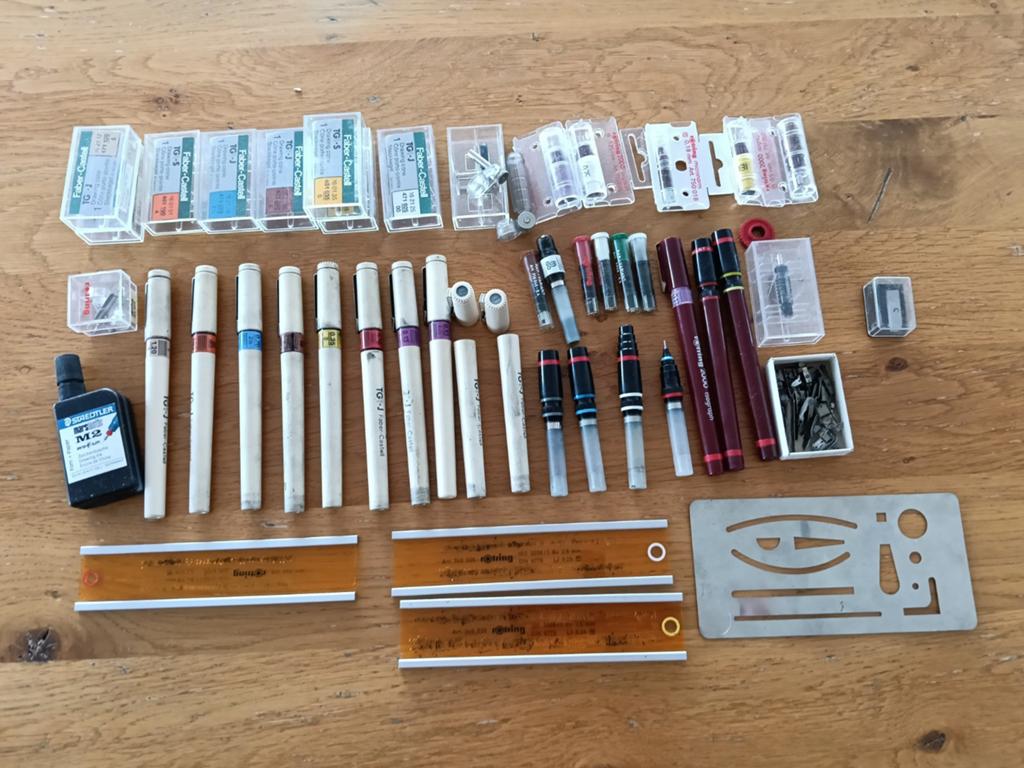 Faber-Castell, Rotring, Kalligrafie Pennen & Sjablonen, Ophalen, Overige typen
