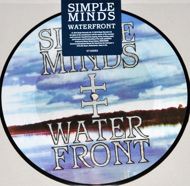 Vinyl Single Simple Minds Waterfront PICTURE DISC RSD 2015, Picture disc, 7 inch, Ophalen of Verzenden, Pop