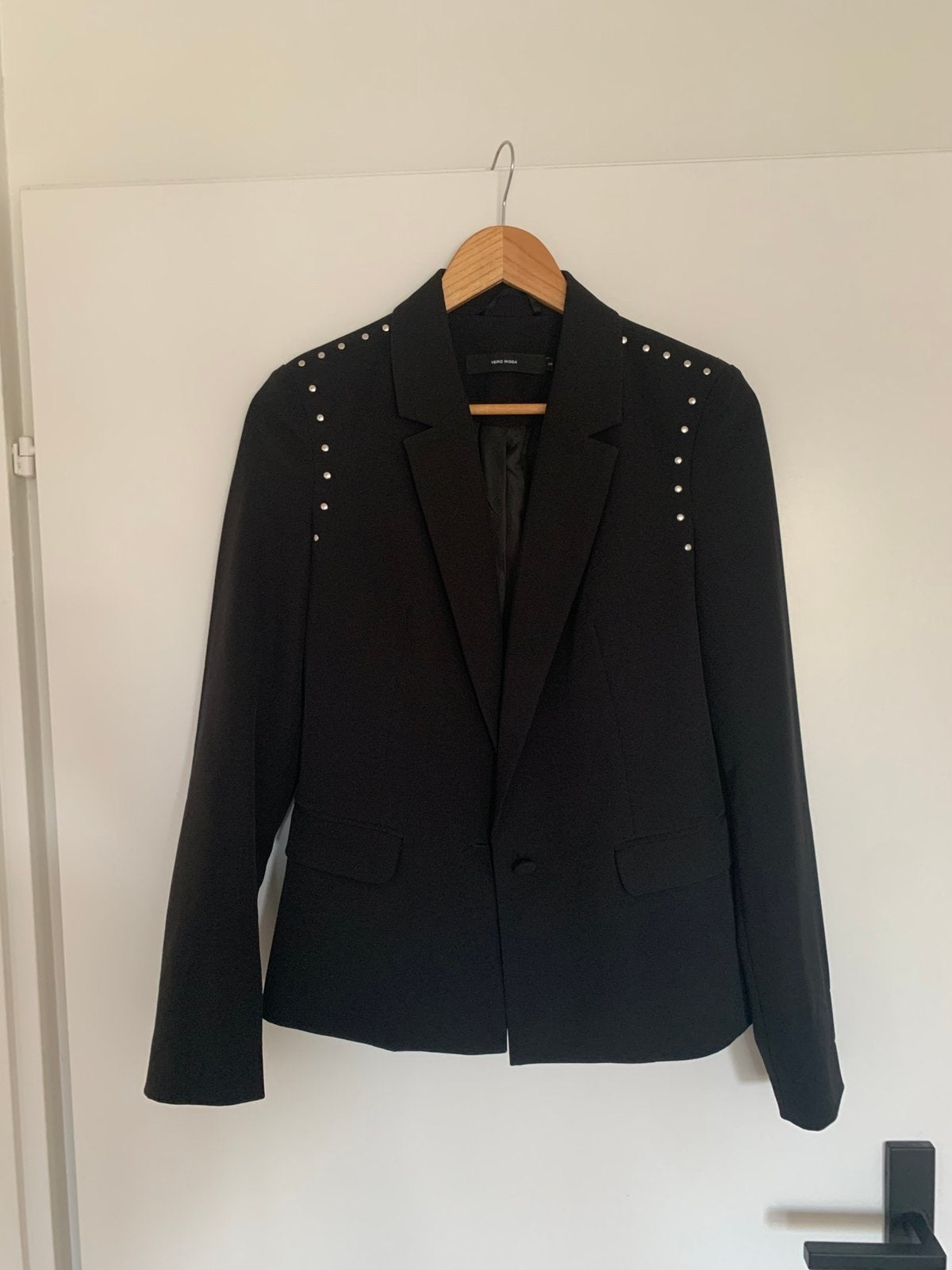 Mooie zwarte Vero Moda blazer mt 36, Ophalen of Verzenden, Zo goed als nieuw, Maat 36 (S), Jasje