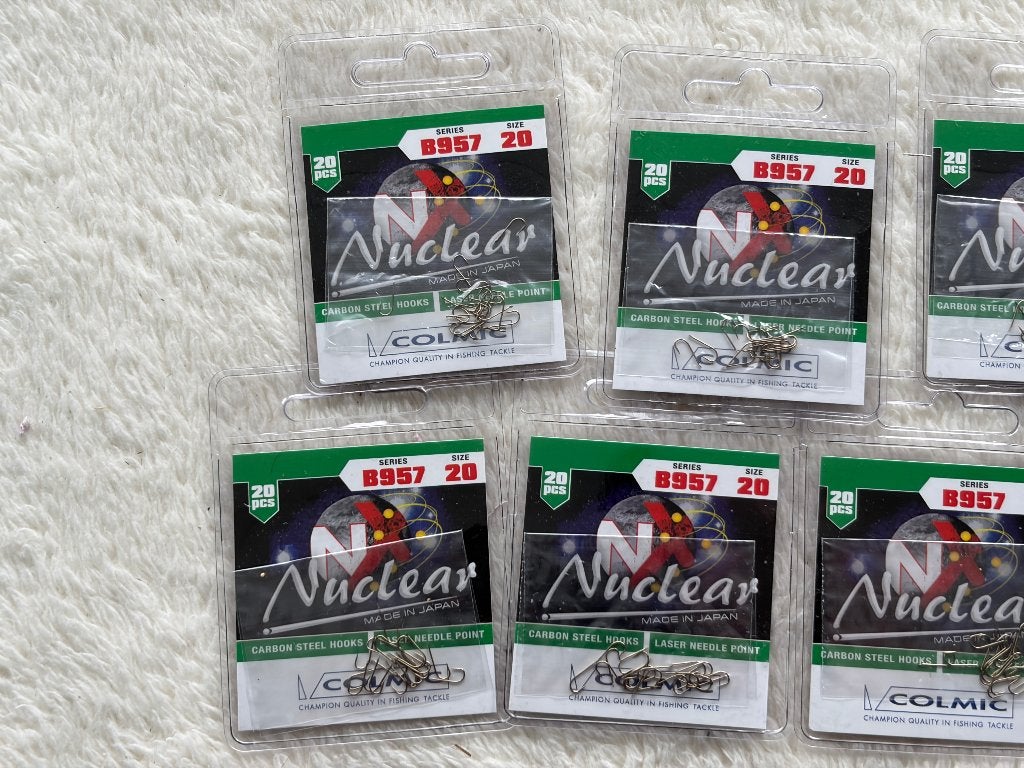 adv 339 / NIEUW set 7 pakjes haakjes COLMIC, Ophalen of Verzenden, Nieuw, Haak