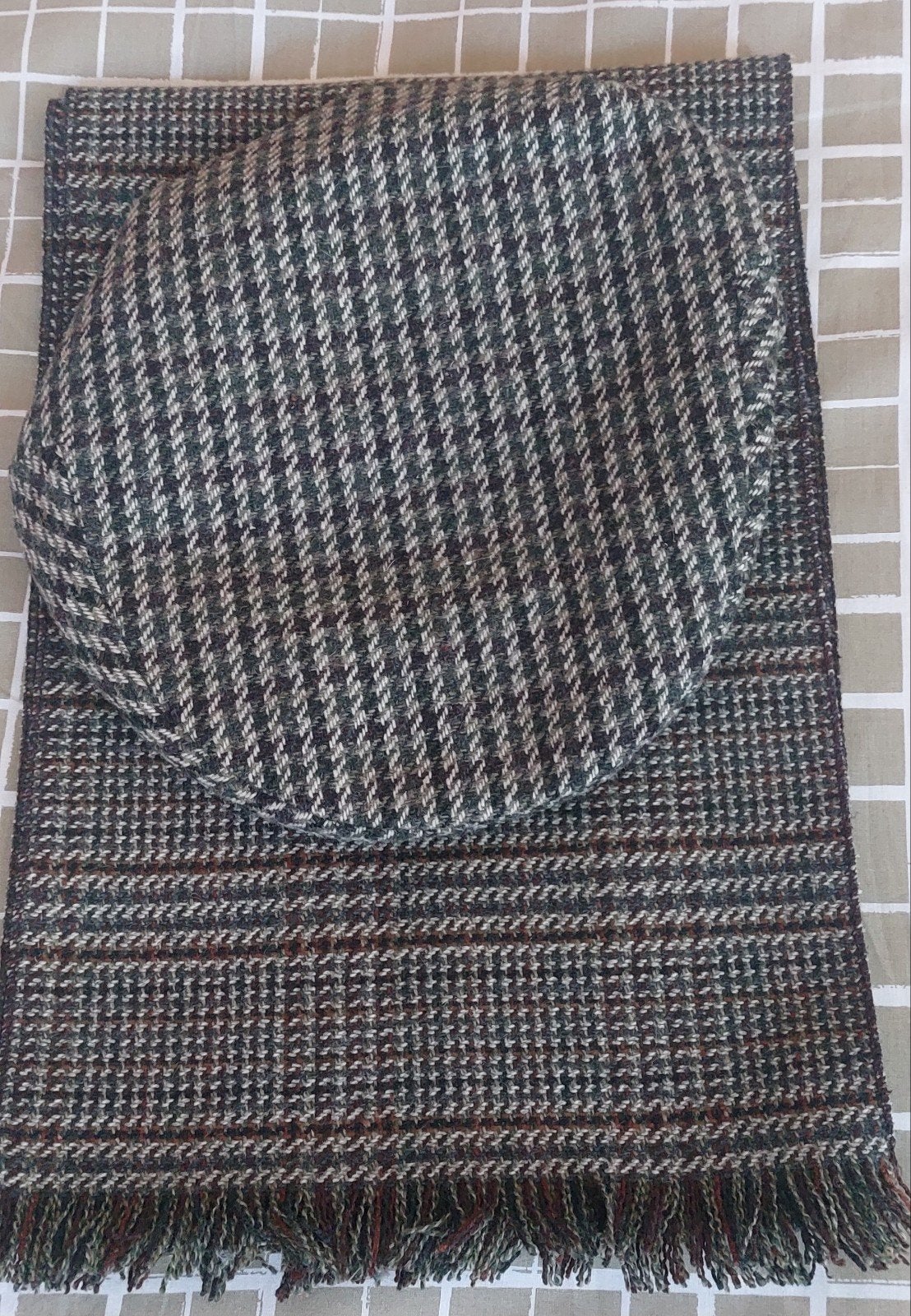 Heren pet met bijpassende sjaal, Kinglis Type, One size fits all, Ophalen of Verzenden, Pet