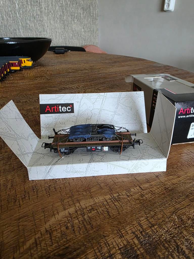 Artitec werkwagen, Hobby en Vrije tijd, Modeltreinen | H0, Ophalen of Verzenden