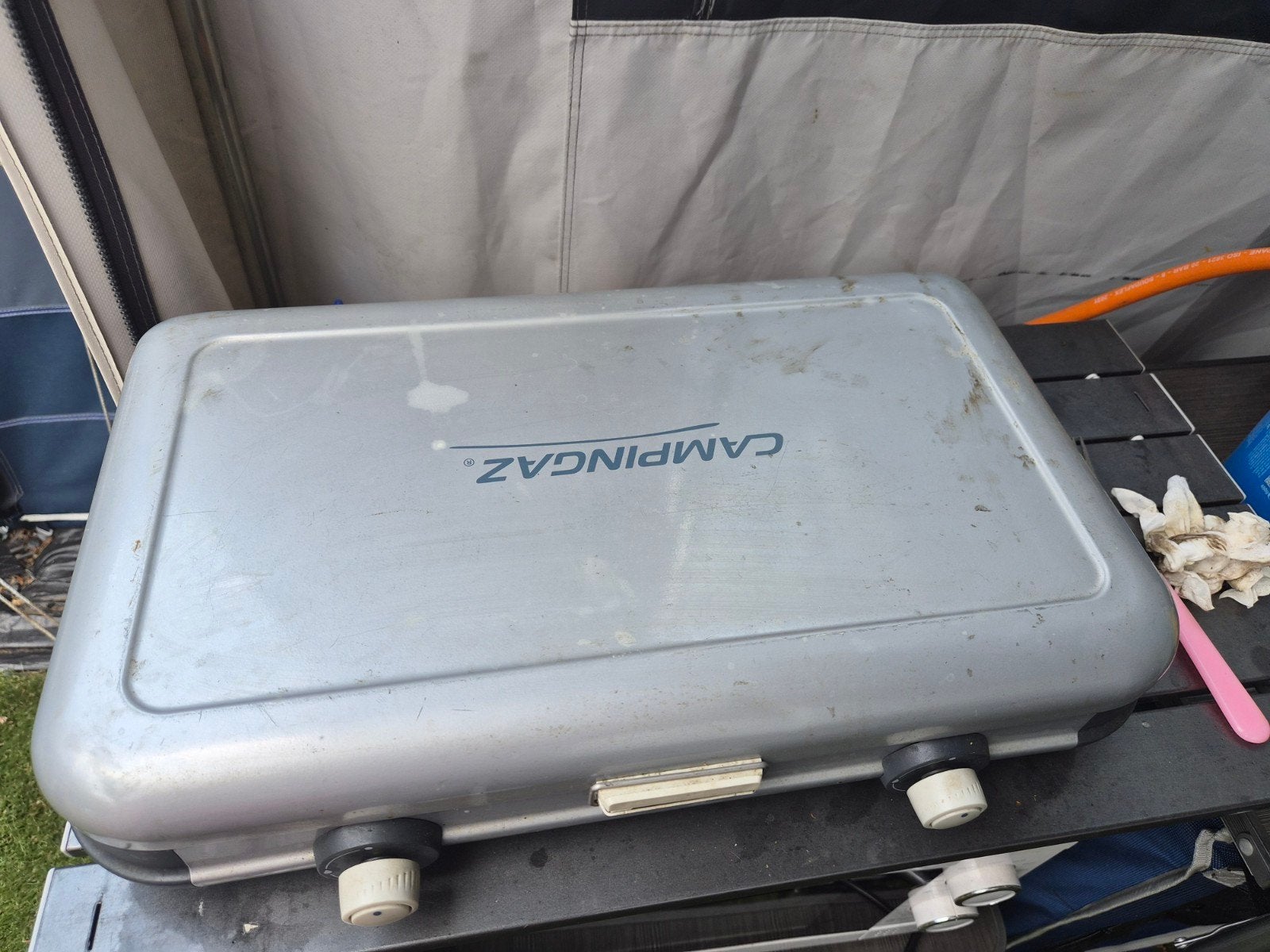campinggaz 2 pits kooktoestel, Ophalen of Verzenden, Gebruikt