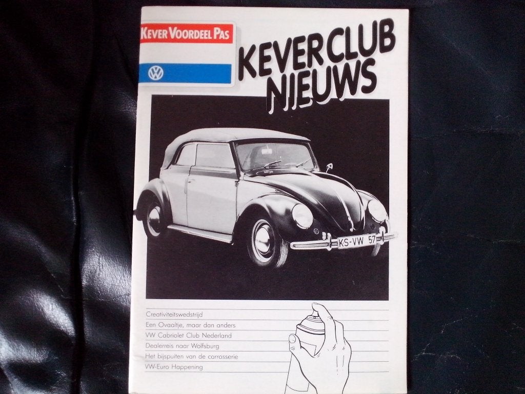 Volkswagen Kever Club Nieuws + 1200 1300 Cabrio advertenties, Ophalen of Verzenden, Zo goed als nieuw, Volkswagen