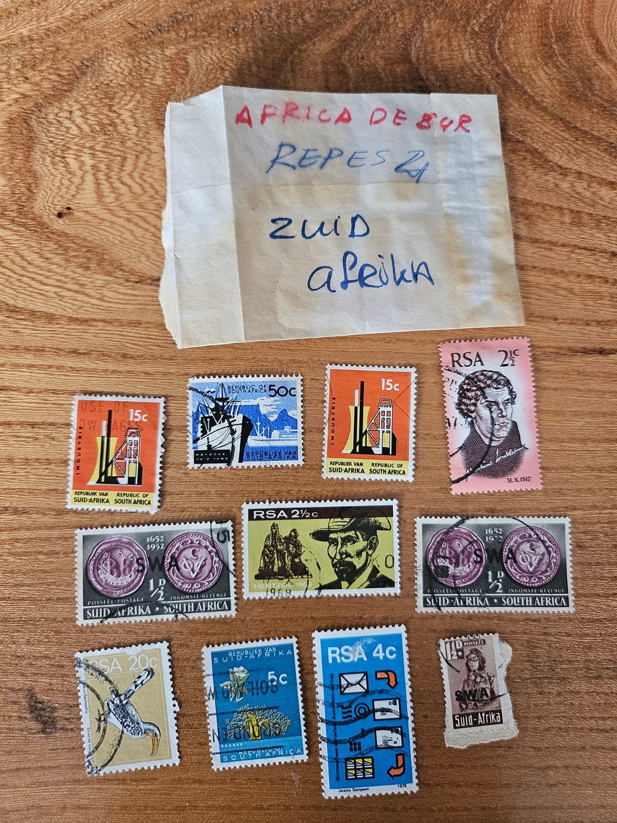 Zuid-Afrikaanse postzegels - Diverse collectie, Postzegels en Munten, Postzegels | Afrika, Ophalen of Verzenden, Zuid-Afrika, Gestempeld