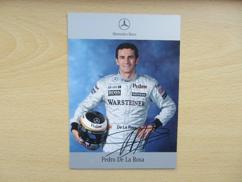 Pedro De La Rosa 2004 Formula One World Championship Rijders, Ophalen of Verzenden, Zo goed als nieuw, Formule 1
