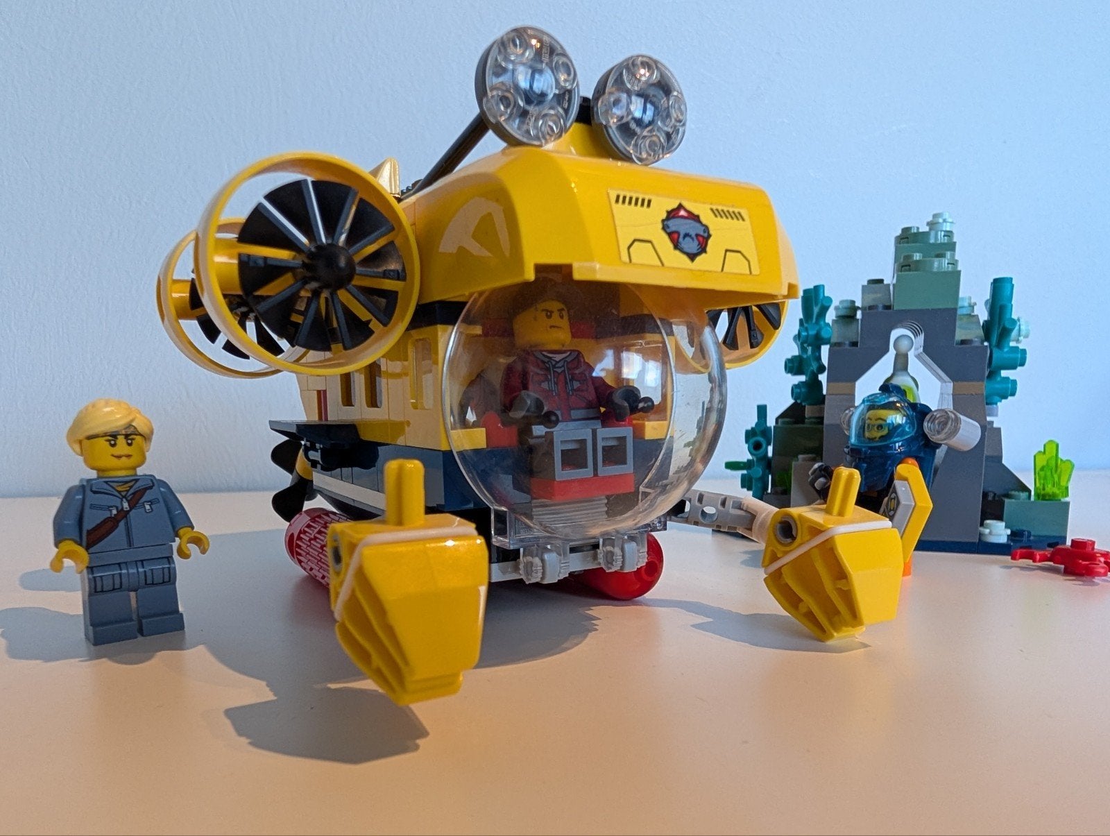 Lego city onderzeeër (setnummer 60264), City, Lego, Ophalen of Verzenden, Zo goed als nieuw