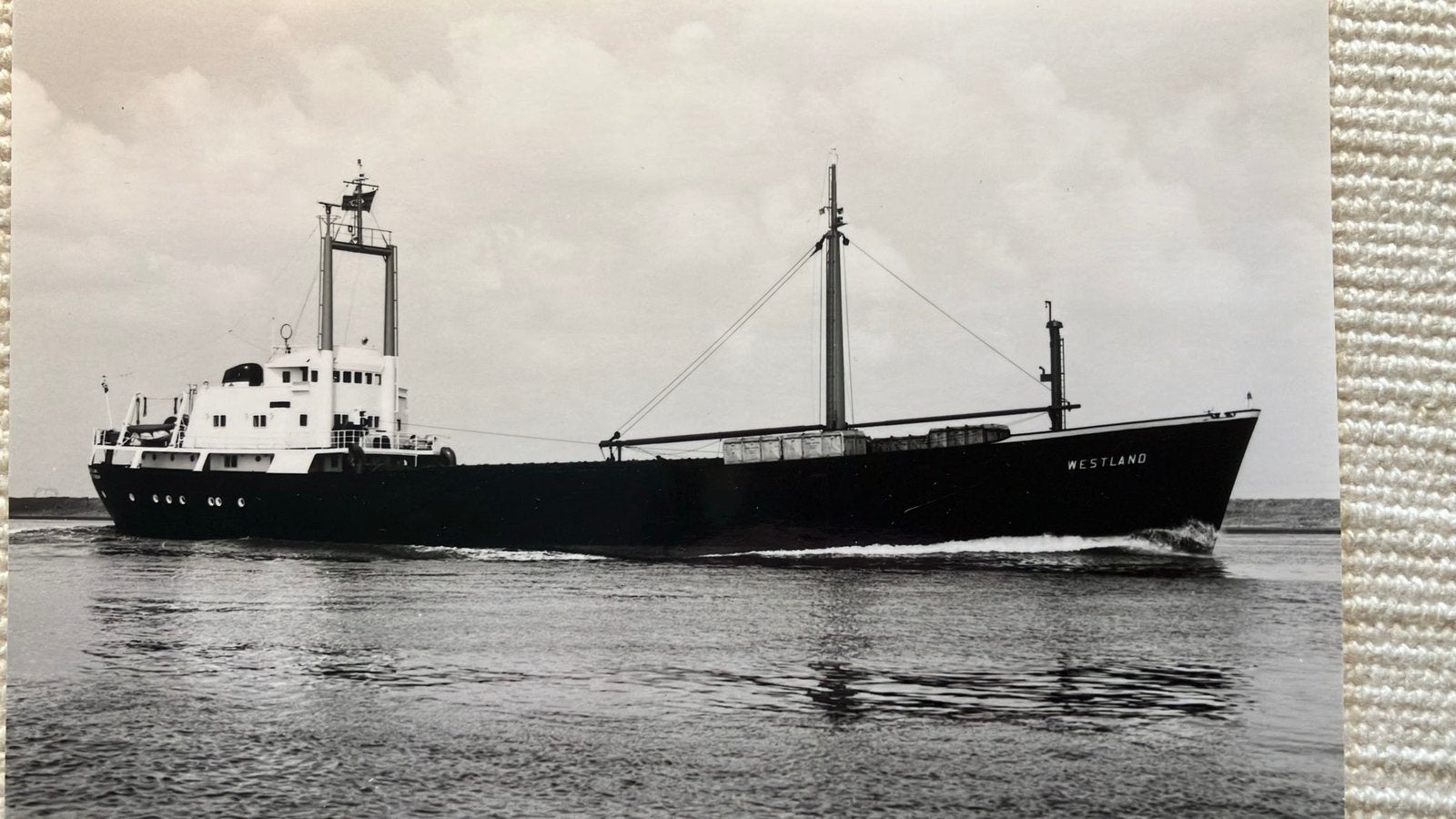 WESTLAND    1963  SSM  HARLINGEN - Schotland, Verzamelen, Ansichtkaarten | Nederland, Ophalen of Verzenden, 1960 tot 1980, Zuid-Holland