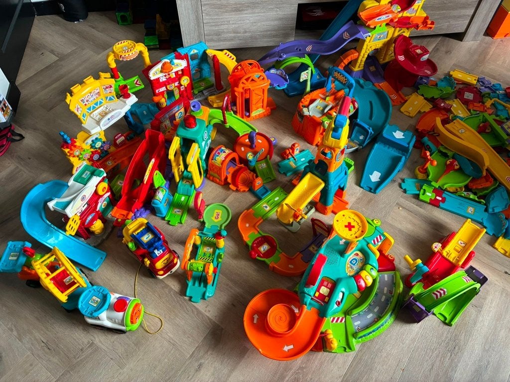 VTech Toet Toet auto’s (uitgebreide collectie), Ophalen, Gebruikt, 2 tot 4 jaar