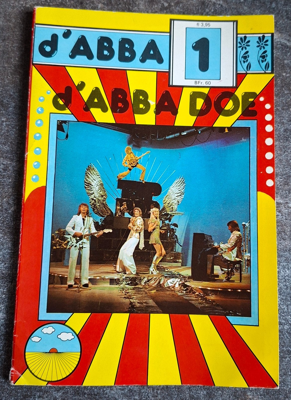ABBA  D'Abba d'Abba Doe nr 1 (1977), Verzamelen, Ophalen of Verzenden, Gebruikt, Boek, Tijdschrift of Artikel