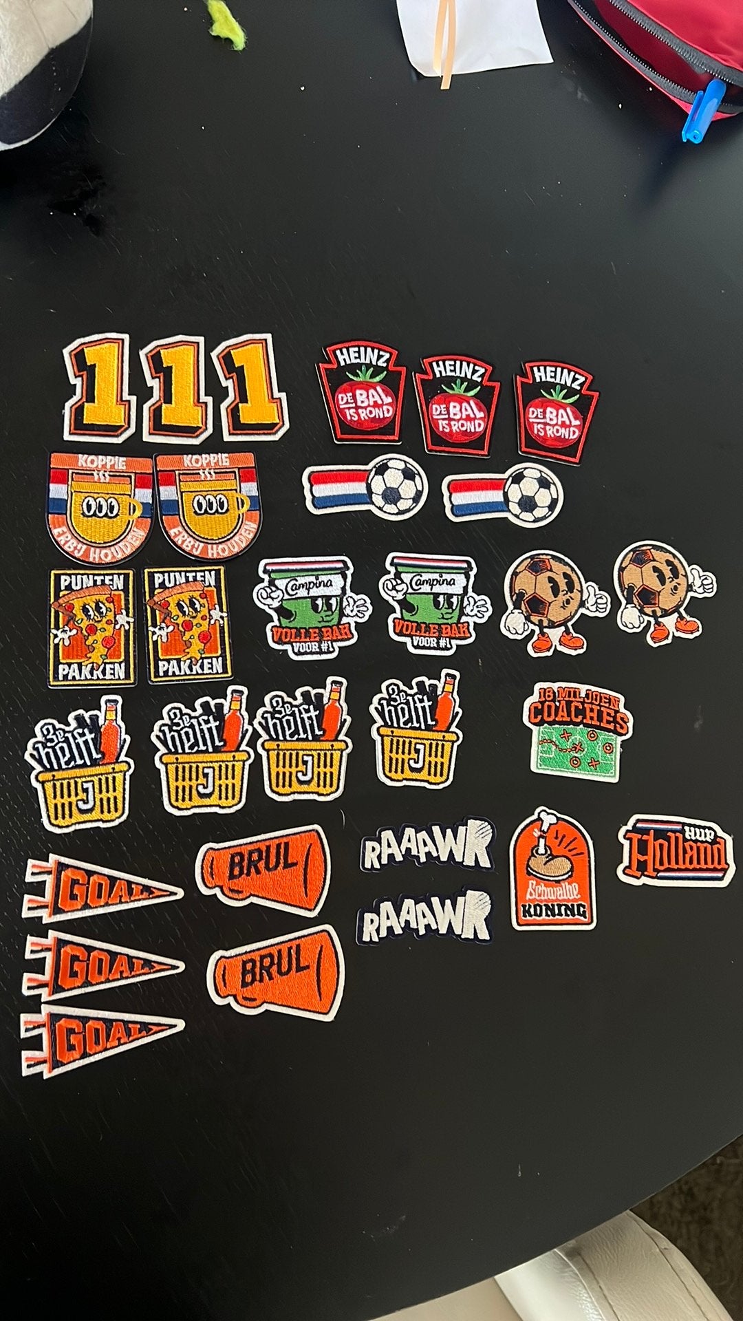Jumbo juich jack emblemen, Verzamelen, Jumbo, Ophalen of Verzenden