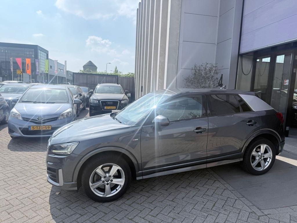Audi Q2 1.0 TFSI S-Line Automaat! NETTE AUTO! NAP! INRUIL MO, Auto's, Audi, Gebruikt, Origineel Nederlands, Bedrijf, 650 kg