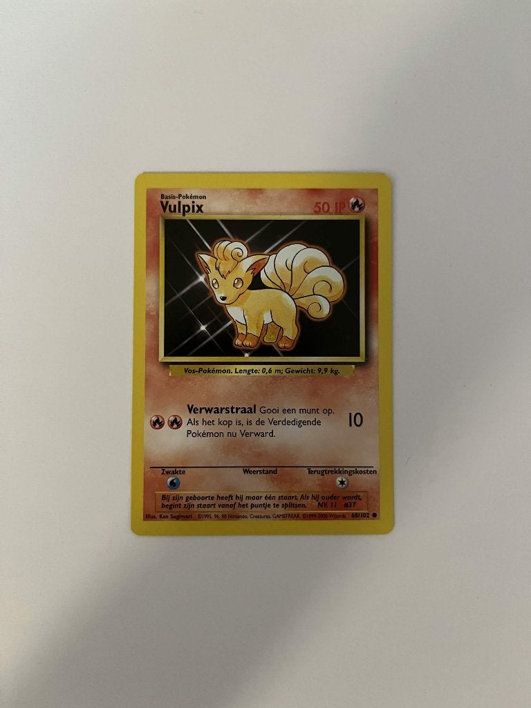 Vulpix 68 | Pokemon kaarten, Ophalen of Verzenden, Zo goed als nieuw, Losse kaart