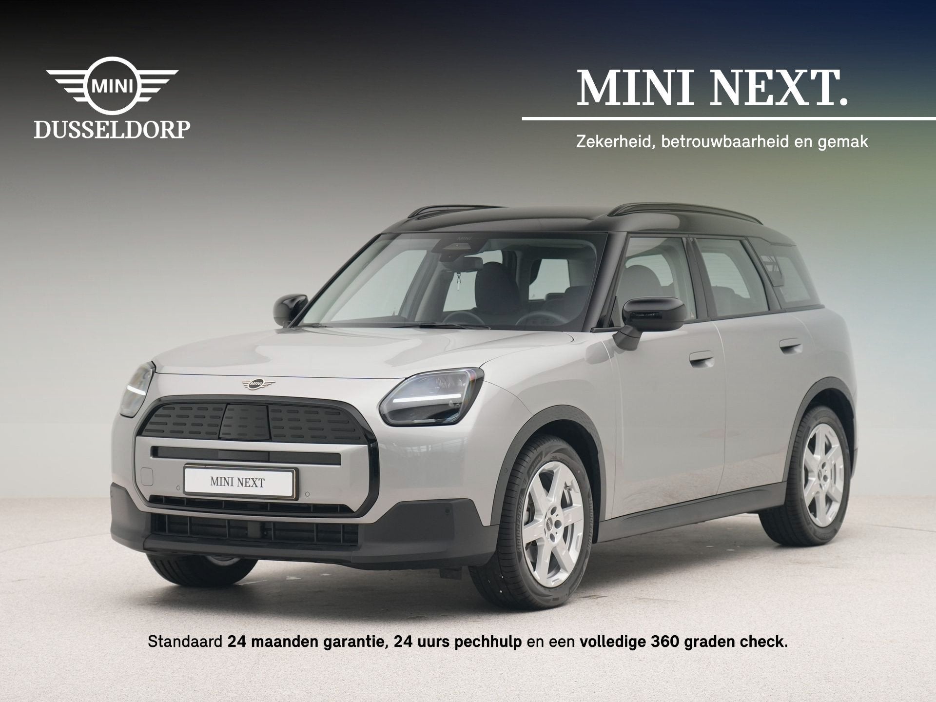 MINI Countryman E Classic Pakket XS (bj 2024, automaat), Dealer onderhouden, Gebruikt, Countryman, Met garantie (alle)
