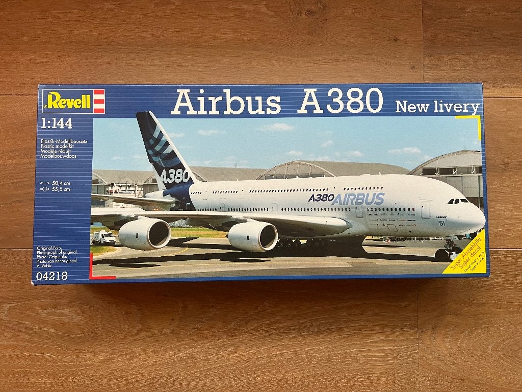 Airbus A380 modelbouwset (Revell) – Nieuw, Hobby en Vrije tijd, Modelbouw | Vliegtuigen en Helikopters, Ophalen, 1:72 tot 1:144