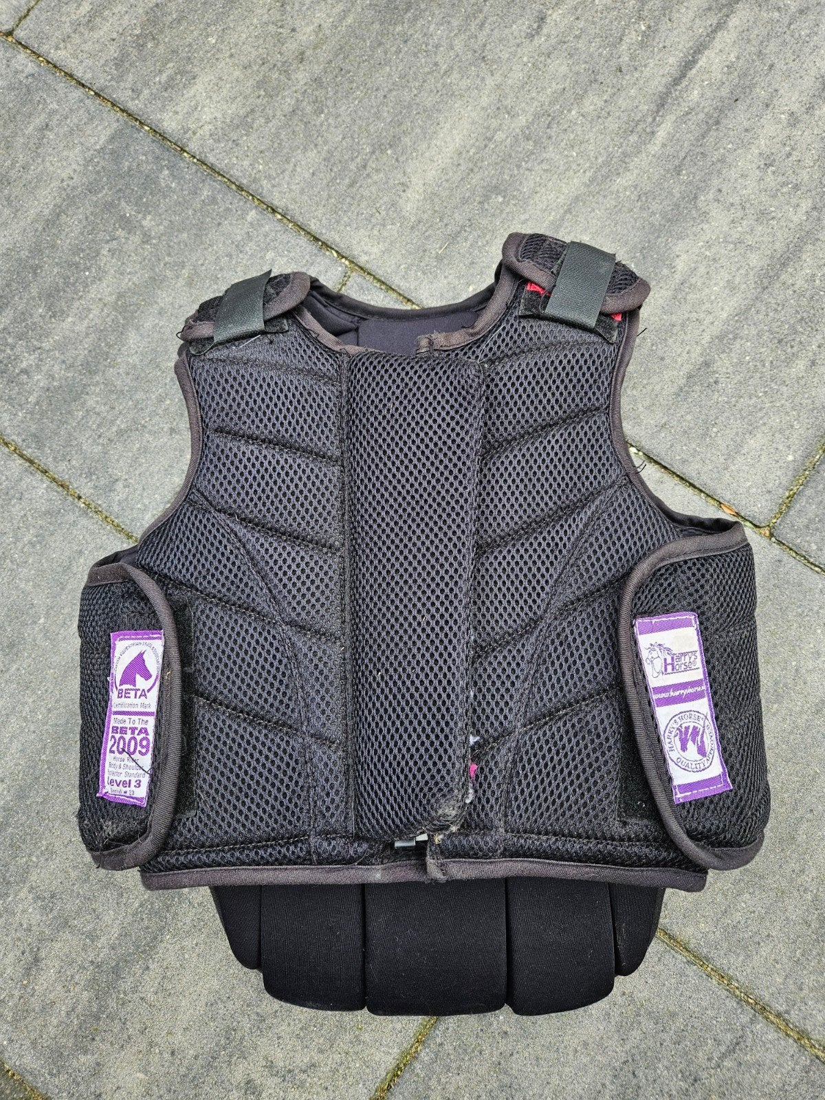 Bodyprotector Maat C-M (Child M), Dieren en Toebehoren, Ophalen, Gebruikt