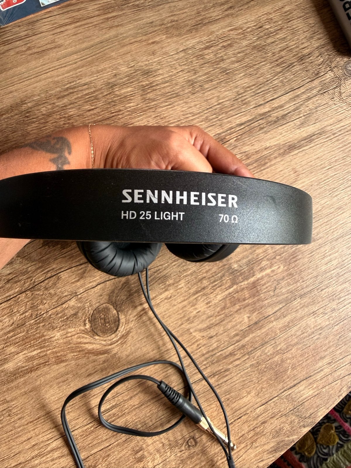 Sennheiser HD 25 Light Hoofdtelefoon - Zwart, Ophalen, Gebruikt, Sennheiser, On-ear