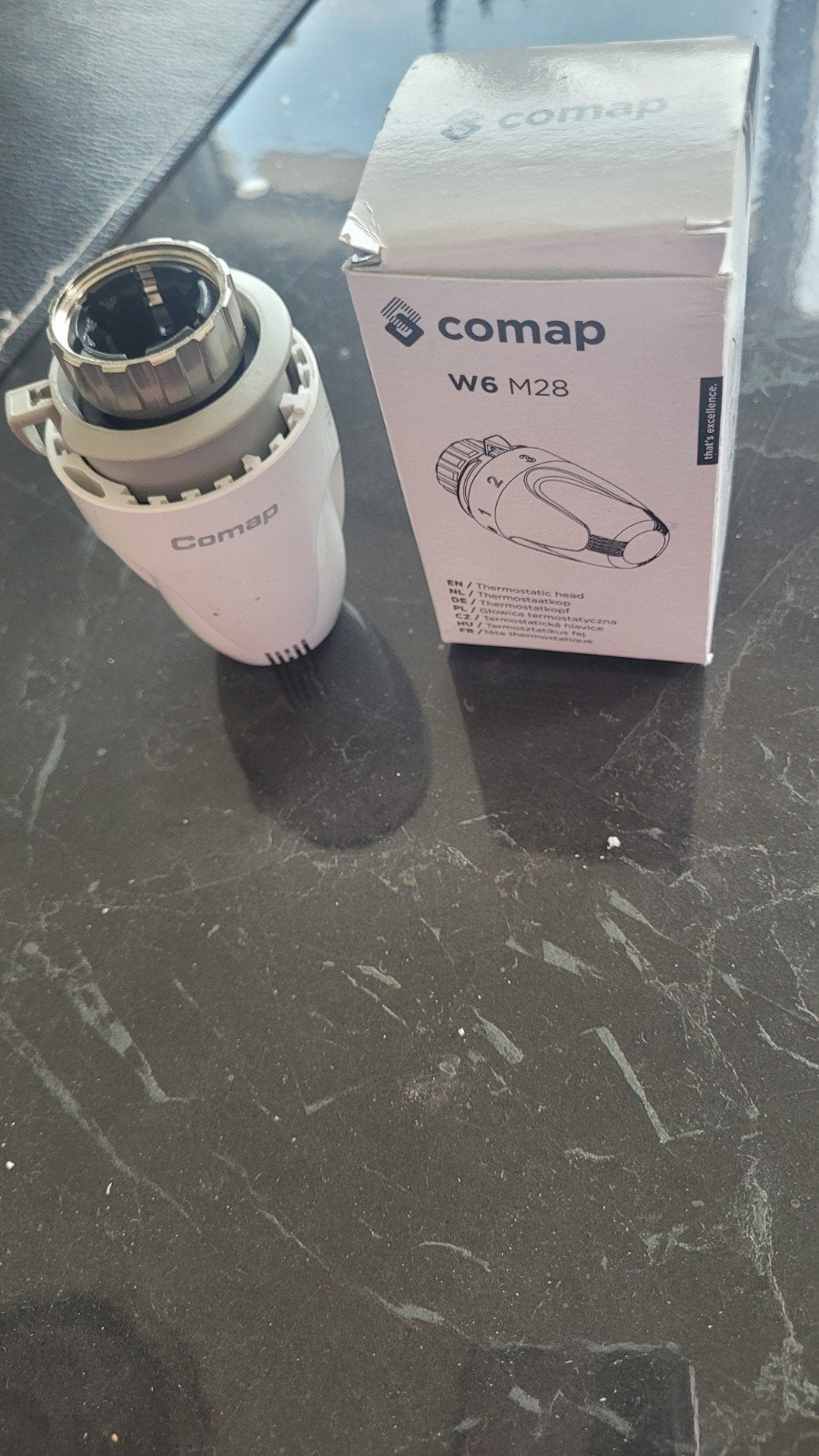 Comap W6 M28 Thermostaatkoppen - Nieuw in doos, Ophalen of Verzenden, Nieuw, Thermostaat