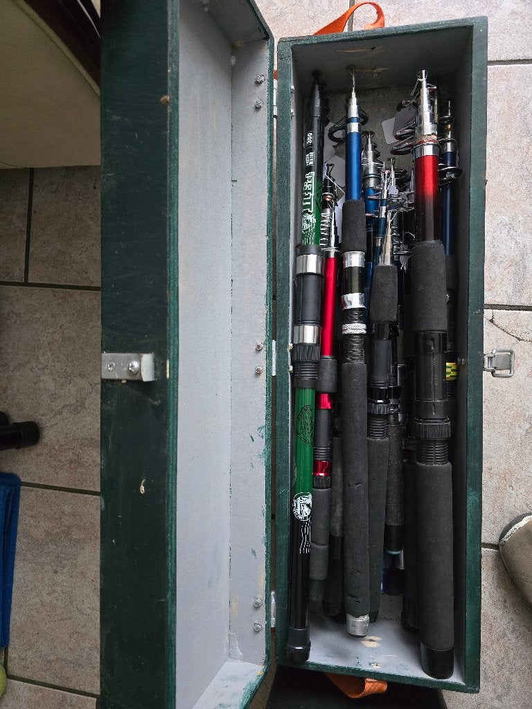 Grote partij telescopische werphengels, Ophalen of Verzenden, Gebruikt, Werphengel