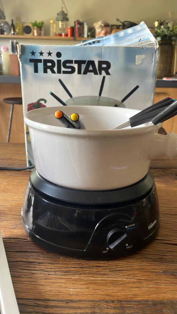 Nieuwe Tristar Fondueset, Ophalen of Verzenden, Zo goed als nieuw, Elektrisch, Fondueset