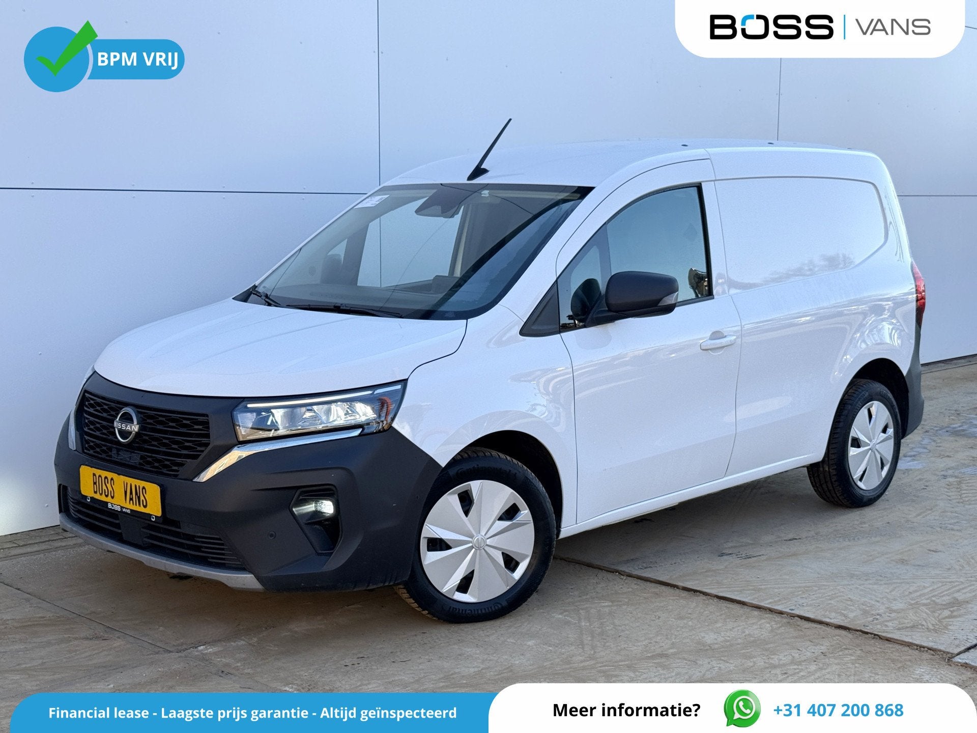 Nissan Townstar 1.3 TCe 130PK *Benzine* L1H1 LED Airco Cruis, Auto's, Bestelauto's, Voorwielaandrijving, 1299 cc, Gebruikt, Zwart