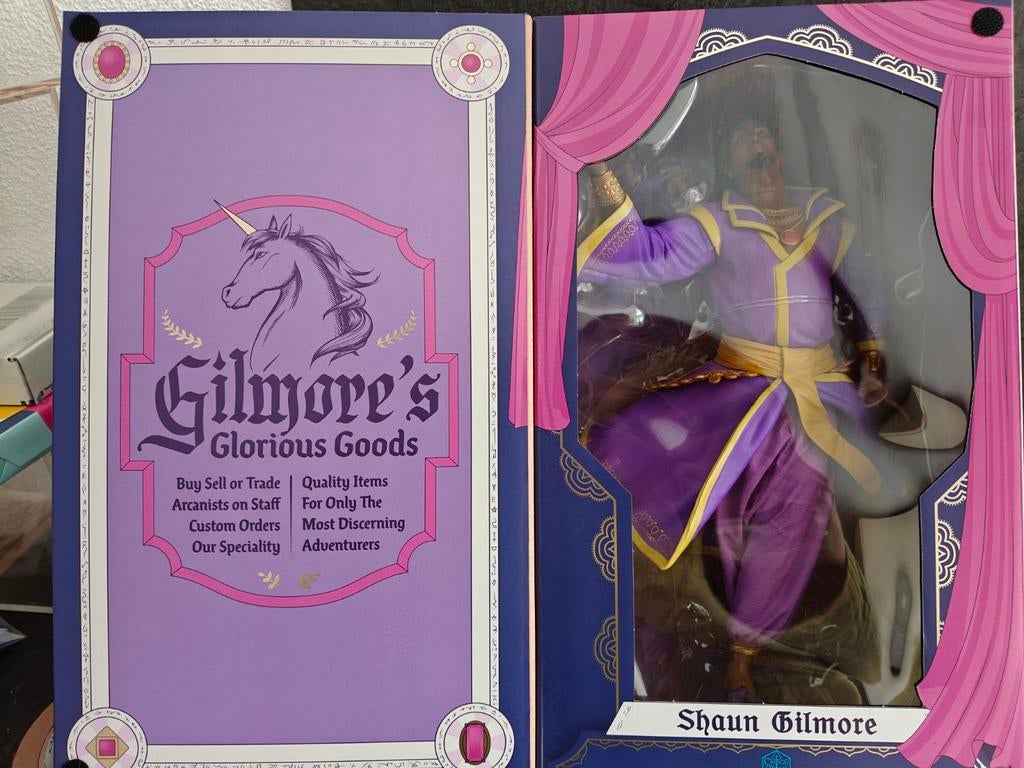 Shaun Gilmore Actiefiguur - Critical Role - nieuw in doos, Verzamelen, Ophalen of Verzenden, Nieuw