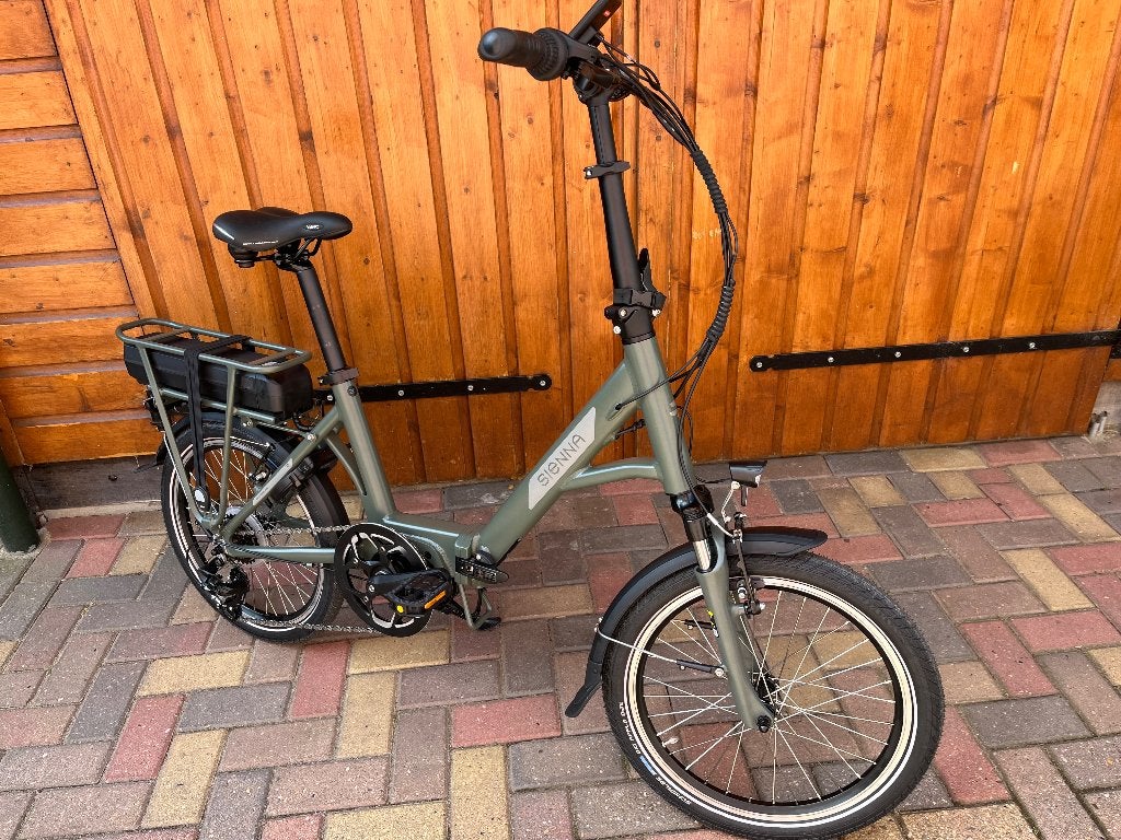 Sienna elektrische vouwfiets als nieuw.    1 km., 20 inch of meer, Versnellingen, Nieuw, Totaal opvouwbaar