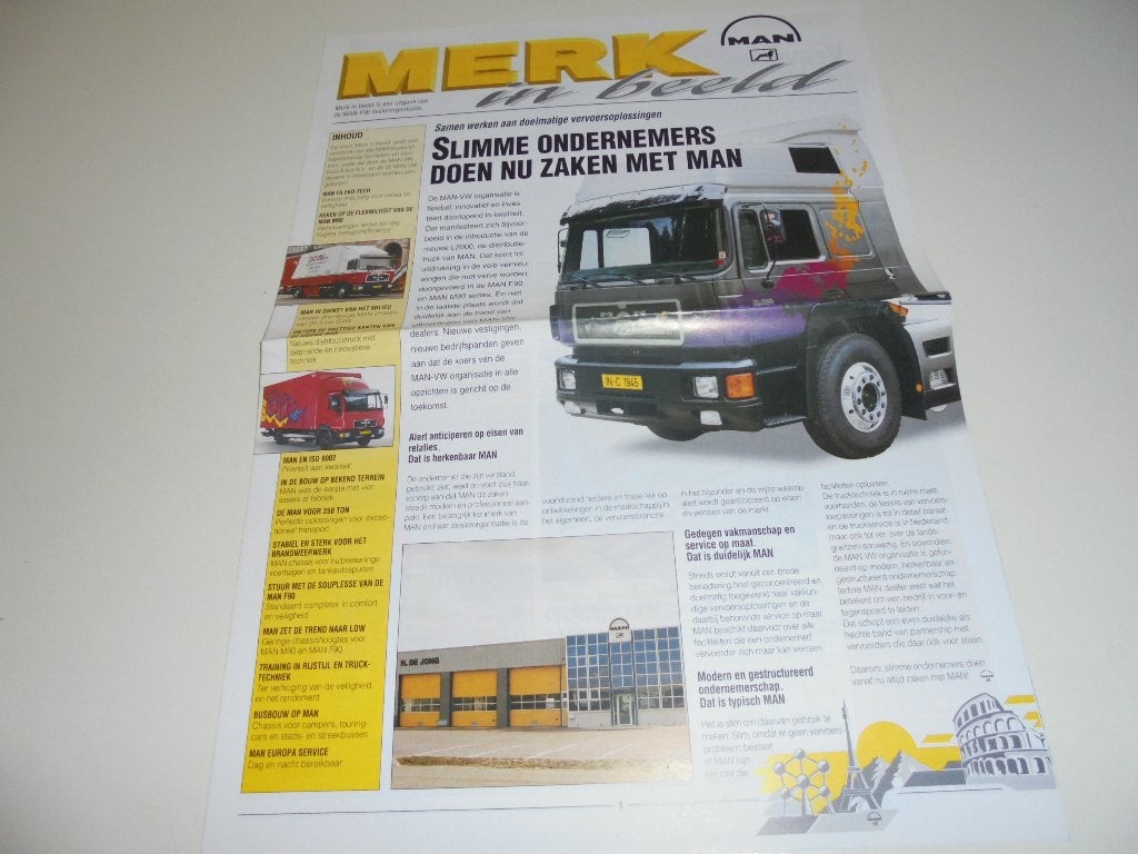 MAN-VW nieuwskrant, Ophalen of Verzenden, Nieuw, Volkswagen