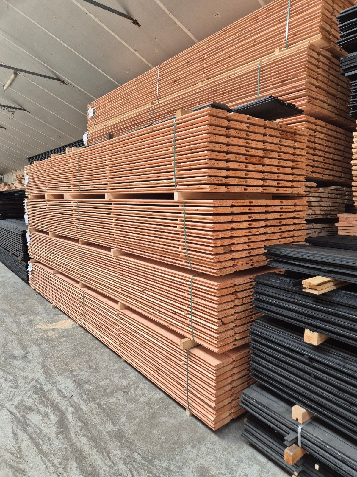 Te koop mooie douglas sponning planken €2,89 per mtr, Tuin en Terras, Palen, Balken en Planken, Ophalen, Nieuw, 250 cm of meer