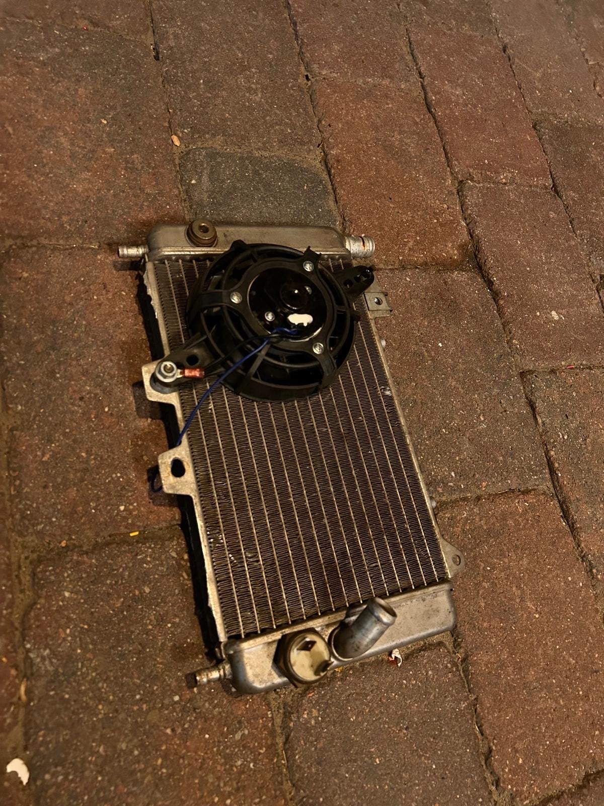 Gilera Runner 180cc Radiateur - Gemodificeerd voor Zip, Ophalen of Verzenden, Gebruikt
