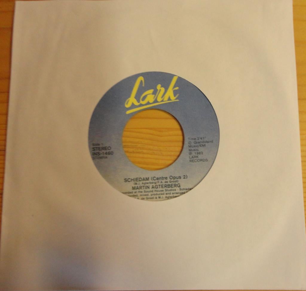 Martin Agterberg > Schiedam, Gebruikt, 7 inch, Single, Ophalen of Verzenden
