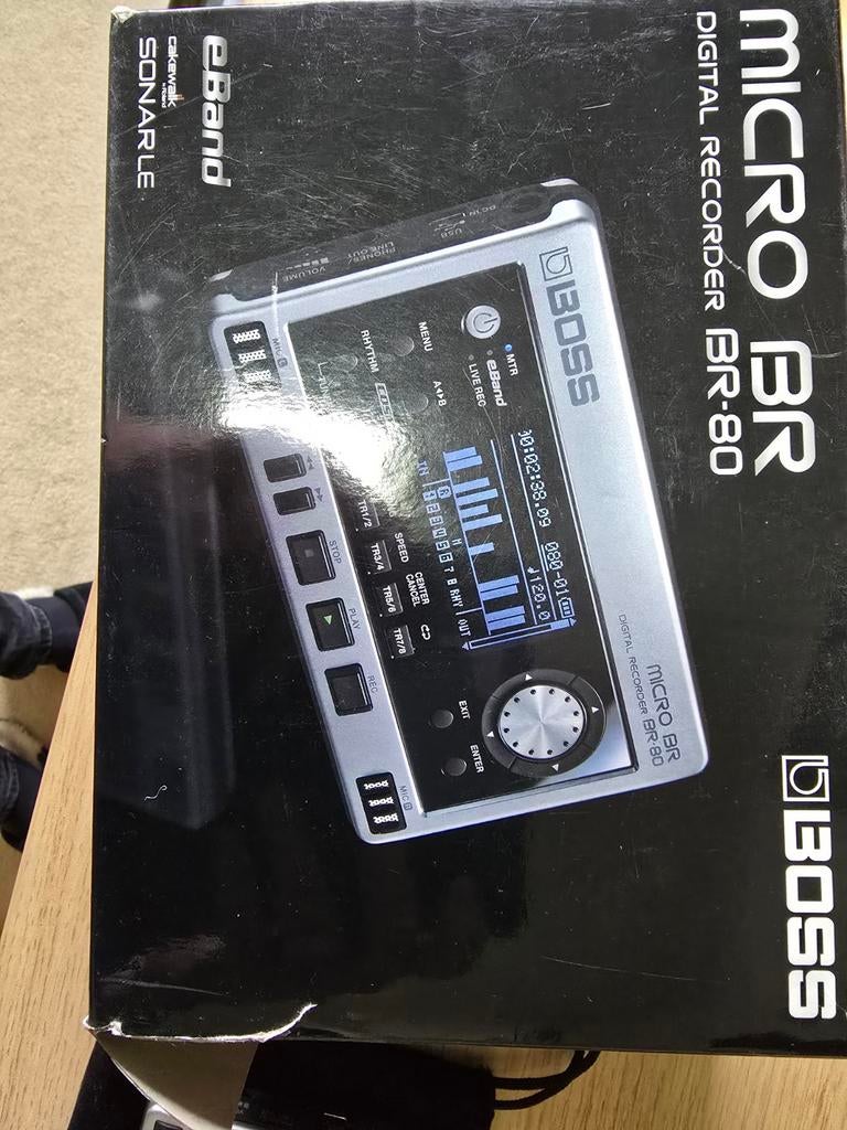Boss Micro BR-80 Digitale Recorder - Zo goed als nieuw, Muziek en Instrumenten, Overige Muziek en Instrumenten, Ophalen of Verzenden