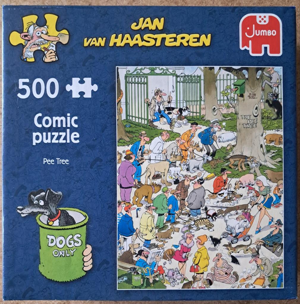 3x Jan van Haasteren 500 stukjes. Compleet.Zie beschrijving., Ophalen, 500 t/m 1500 stukjes, Zo goed als nieuw