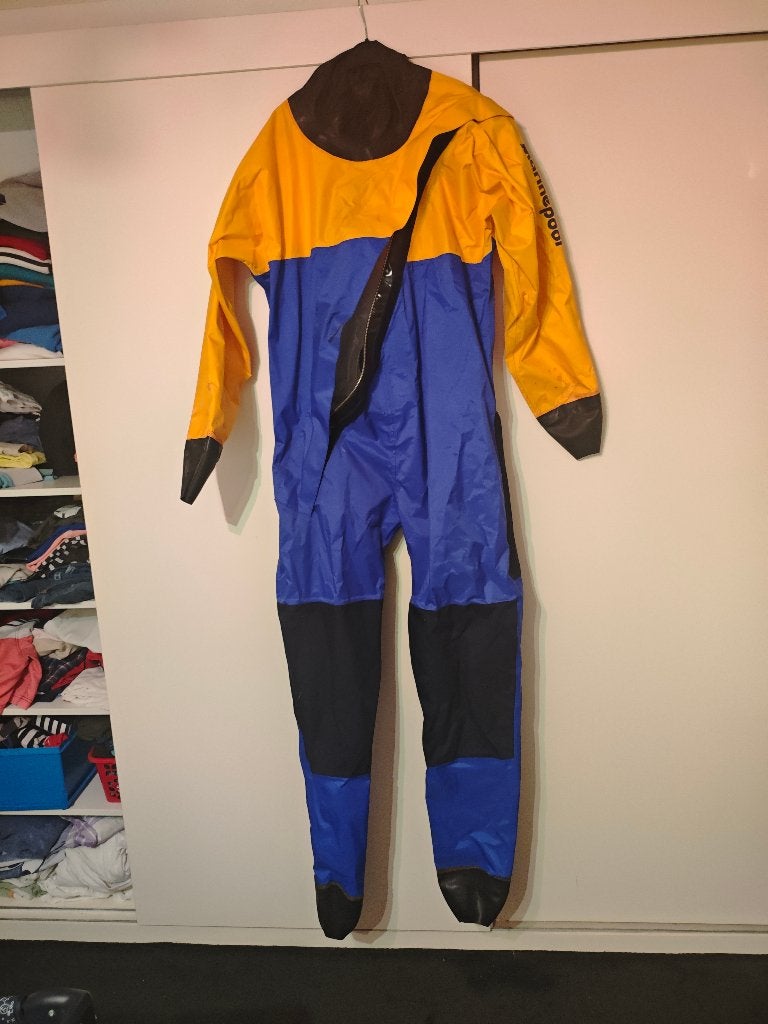 droogpak / drysuit XXL, Watersport en Boten, Gebruikt, Drysuit, Marinepool, Ophalen of Verzenden