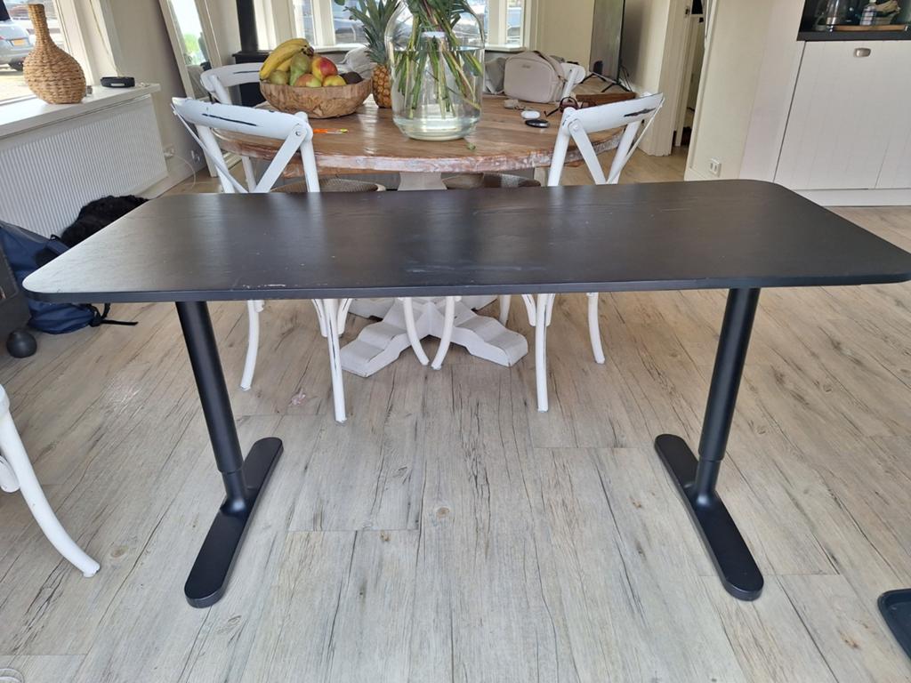 Bureau ikea, Ophalen of Verzenden, In hoogte verstelbaar, Gebruikt