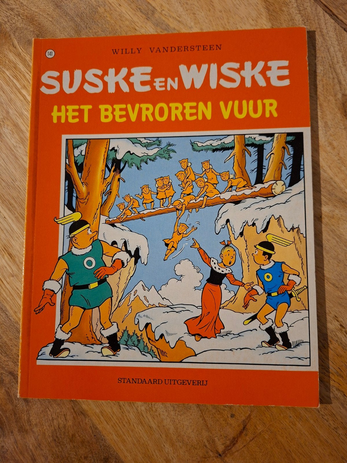 Suske en Wiske: Het Bevroren Vuur - Nr. 141, Boeken, Stripboeken, Eén stripboek, Ophalen of Verzenden, Gelezen, Willy Vandersteen